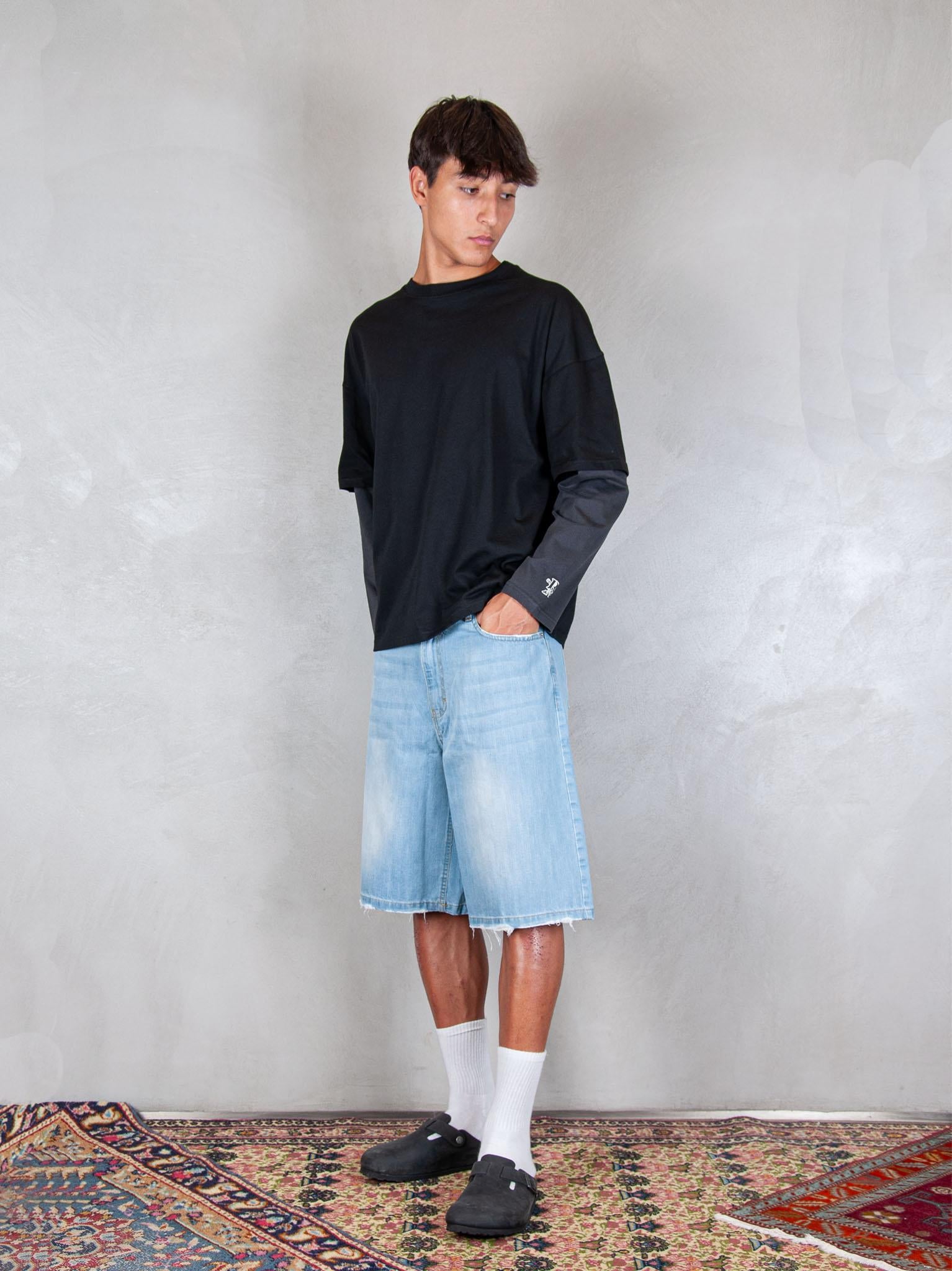 Hi Five T-Shirt Double Sleeve DOUBLE SLEEVE NERO Hi Five 