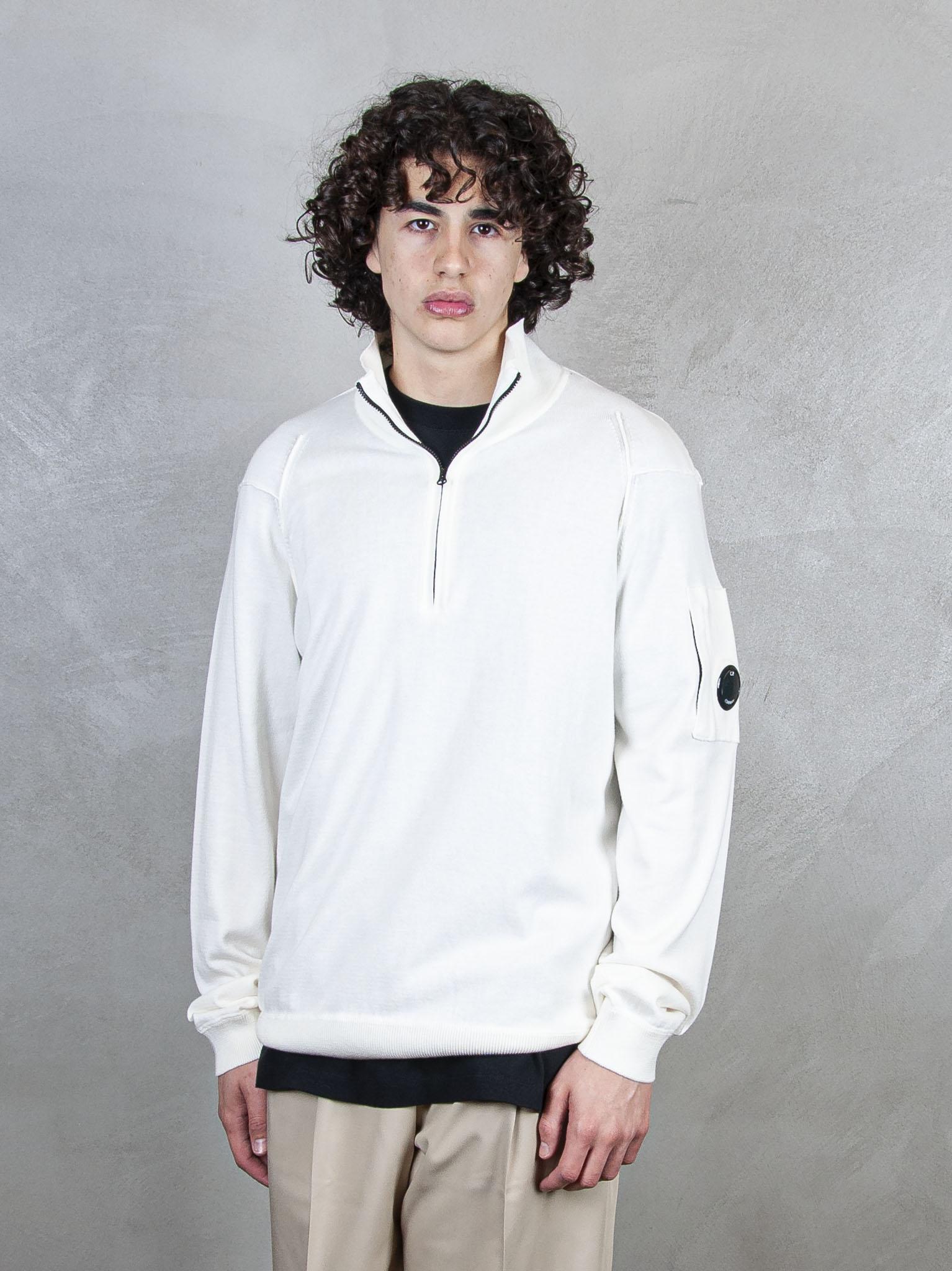 Polo Collar Light Fleece SS153A-2246G 103 C.P. company 