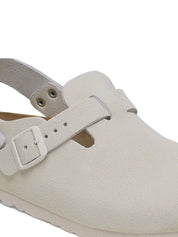 Birkenstock <BR/>Tokio Suede TOKIO SUEDE-ANTIQUE WHT Birkenstock 