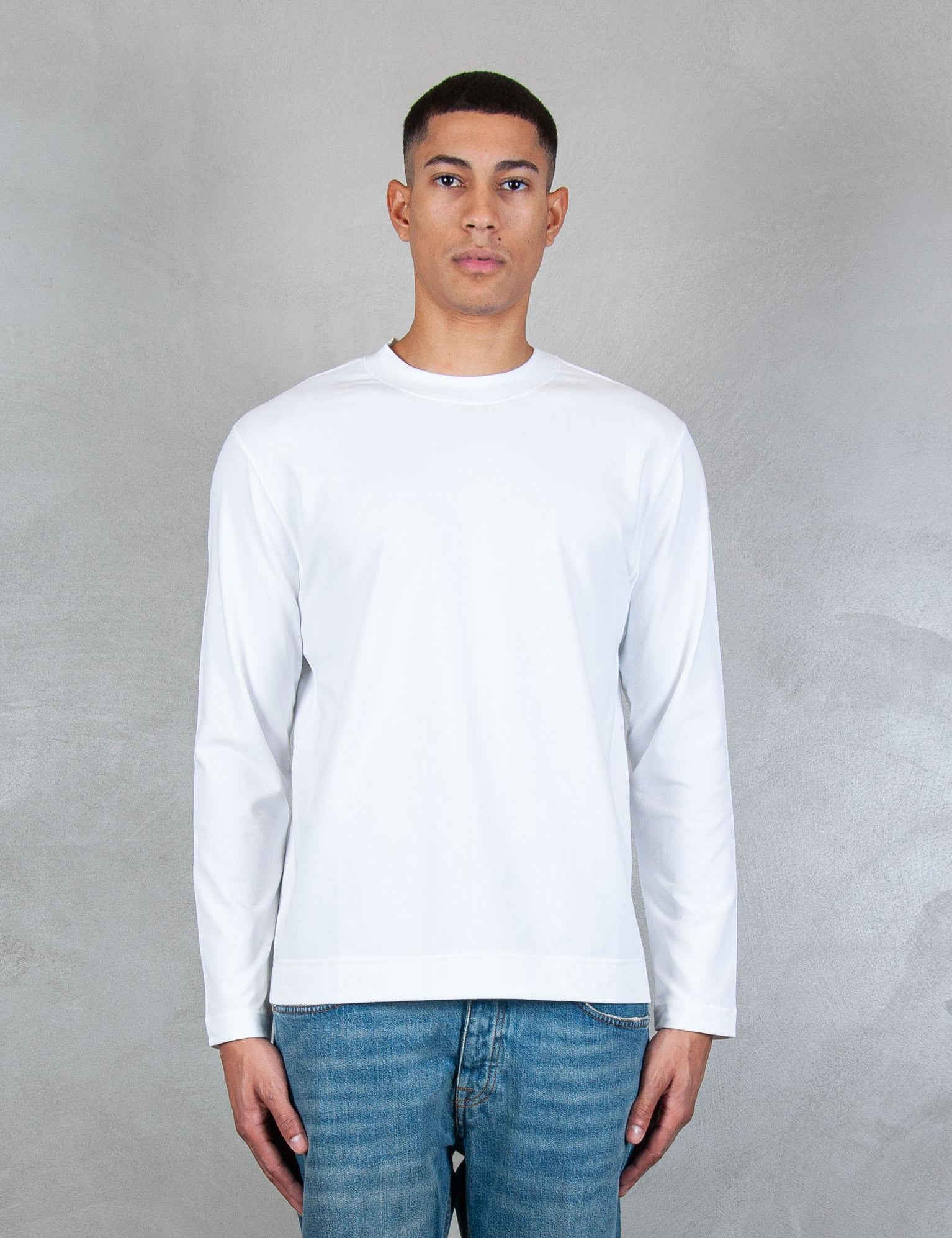 >T-shirt manica lunga regular CN4953 BIANCO OTT Circolo 