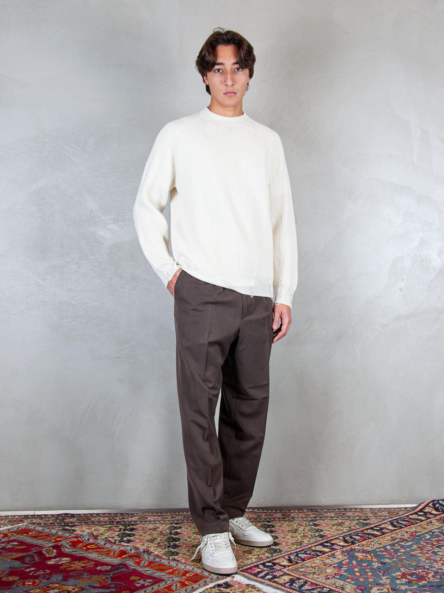 Maglia girocollo costa inglese FU18 02 Atom Factory 