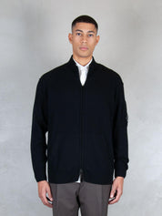 C.P. Company Maglia <BR/>Lambswool zip KN708A-110149A 999 C.P. company 