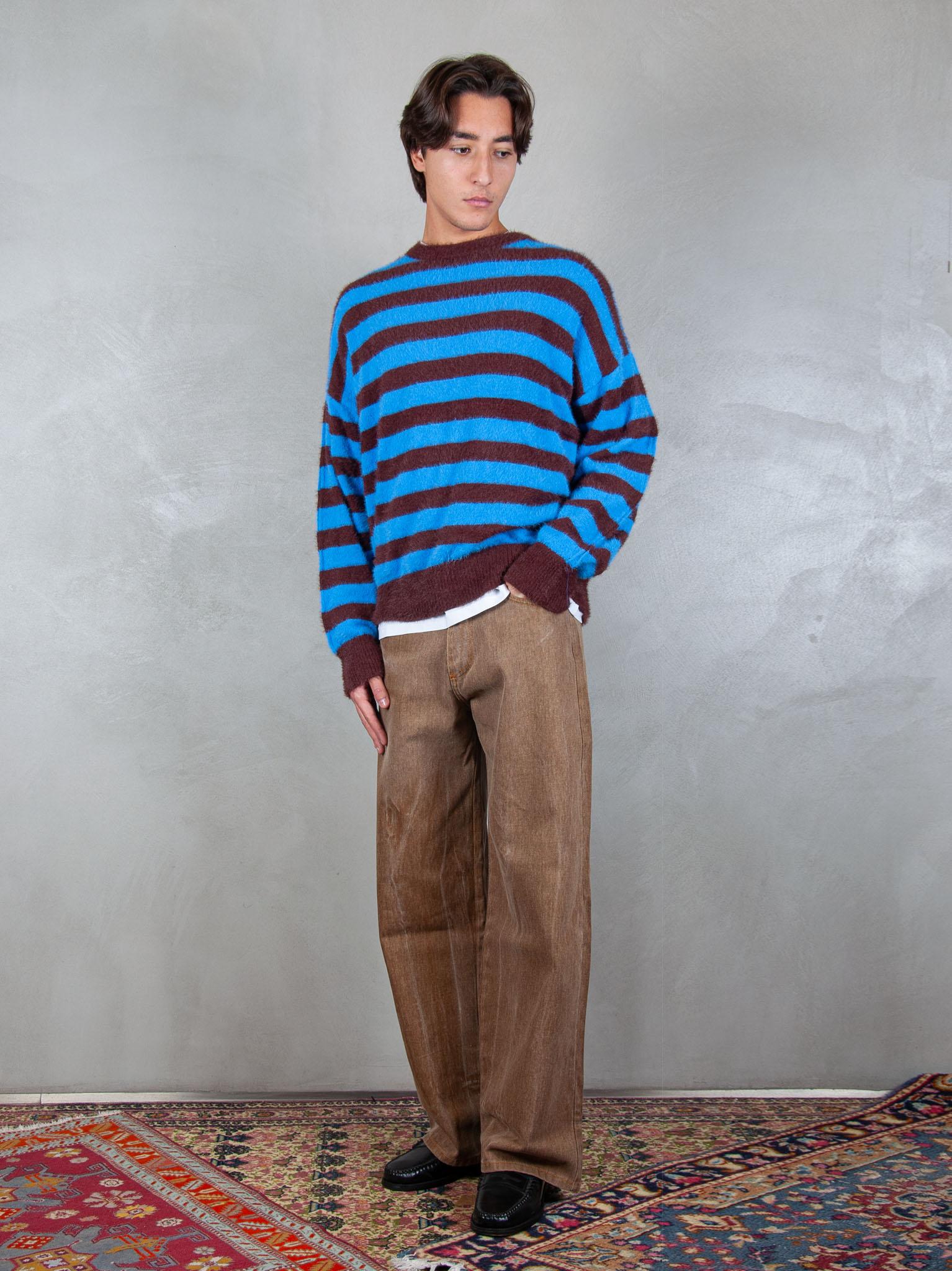 HI Five Maglia Striped Crewneck AB23 1511 Hi Five 