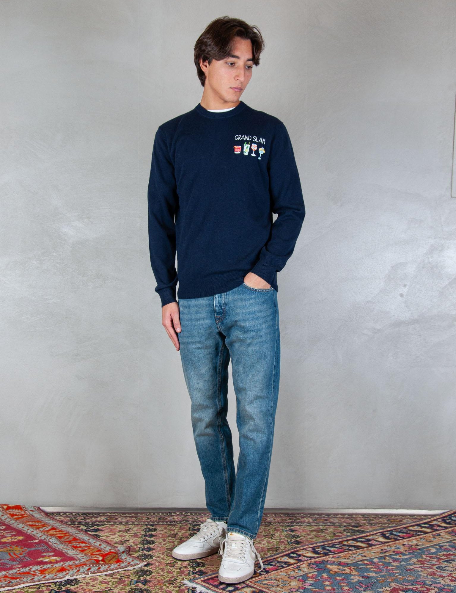 >Heron embroyed wool HER0024 03491I MC2 St Barth 