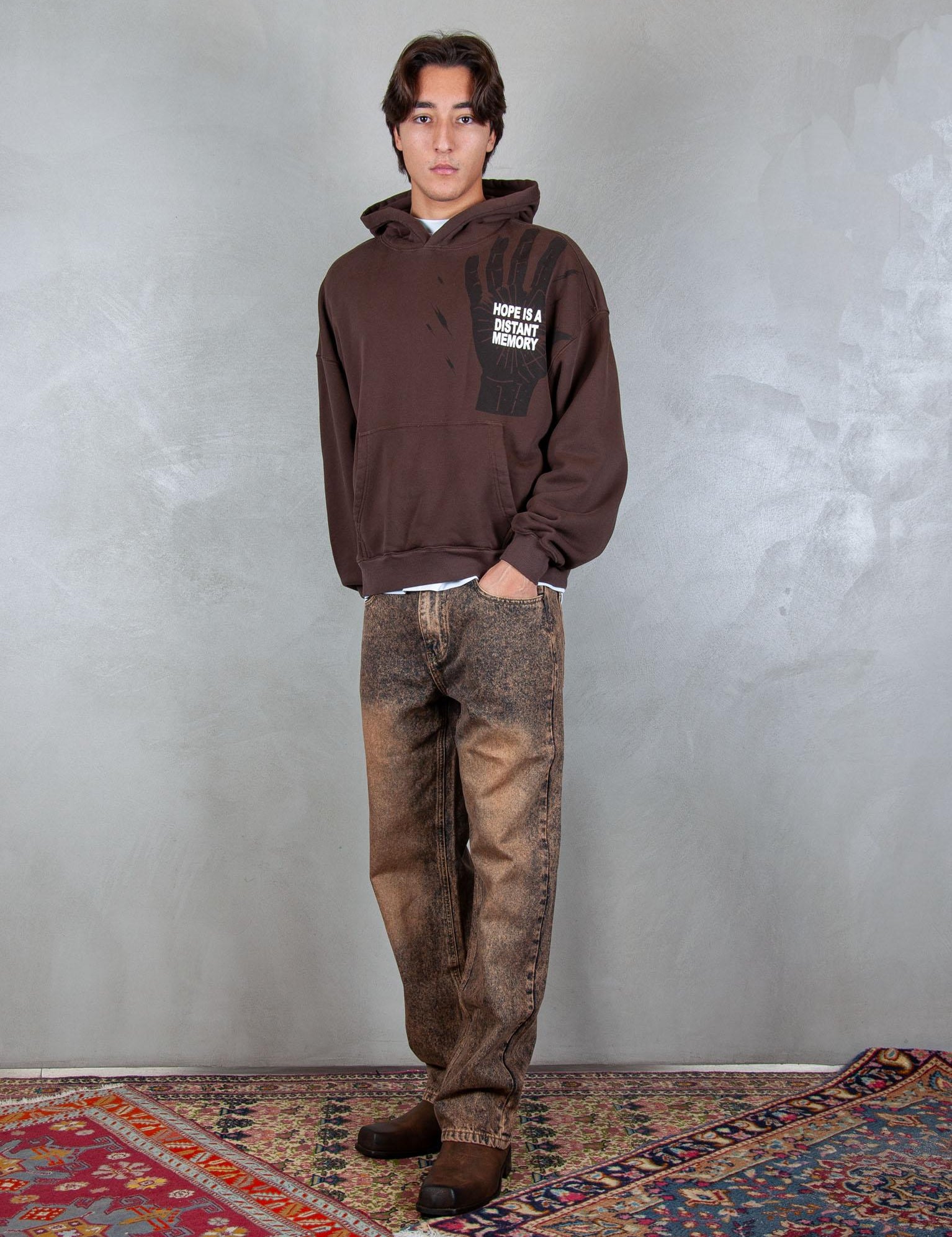 Hope Hoodie HOPE HOODIE COFFEE QUARTZ Acupuncture 