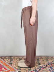 I'M Brian <BR/>Pantalone Coulisse PA3696 MORO I'm Brian 