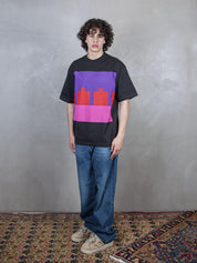 TTT T-Shirt <BR/>Block Logo 12TS007 BLACK TTT 