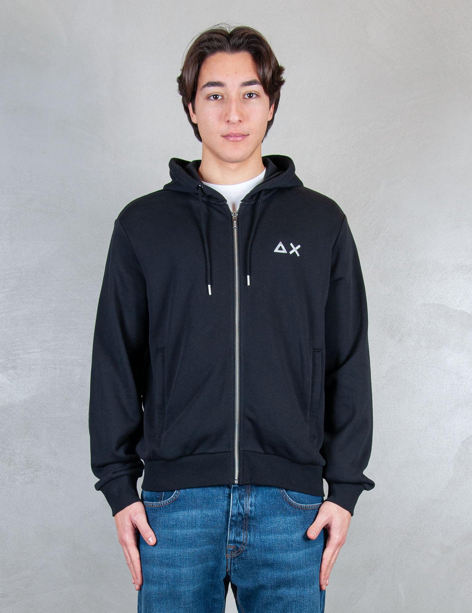 Sun68 Felpa Zip F45102 11 Sun68 