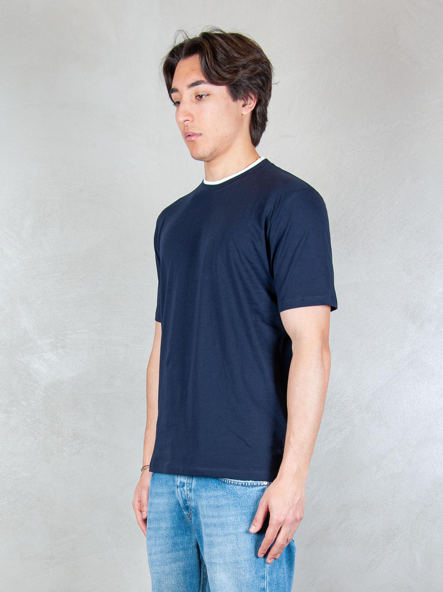 Seinse Tshirt Doppio Collo TE3215 BLUE NAVY Seinse 