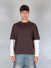 Hi Five T-Shirt <BR/>Double Sleeve DOUBLE SLEEVE MORO Hi Five 