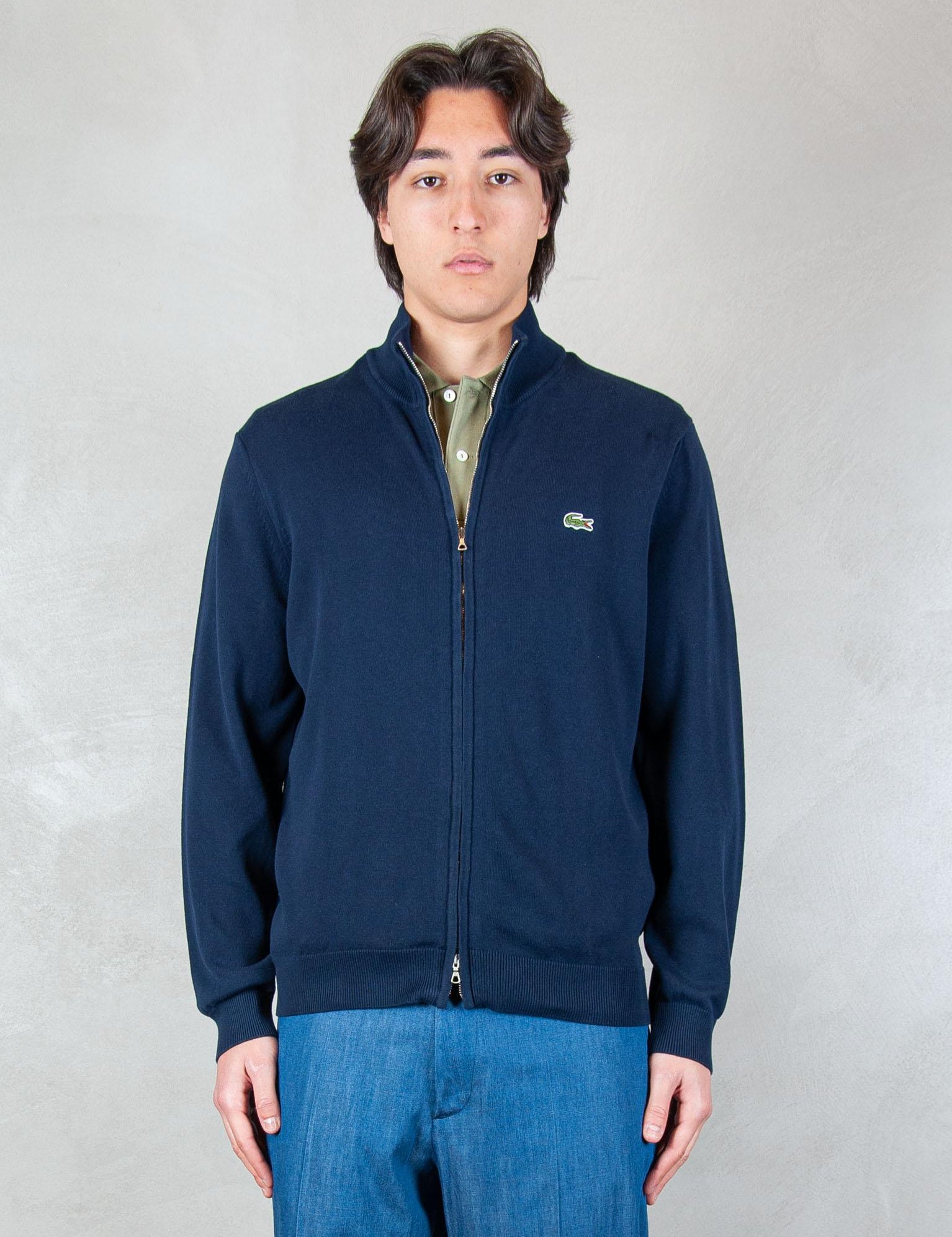 >Maglia Full Zip AH1957 166 Lacoste 