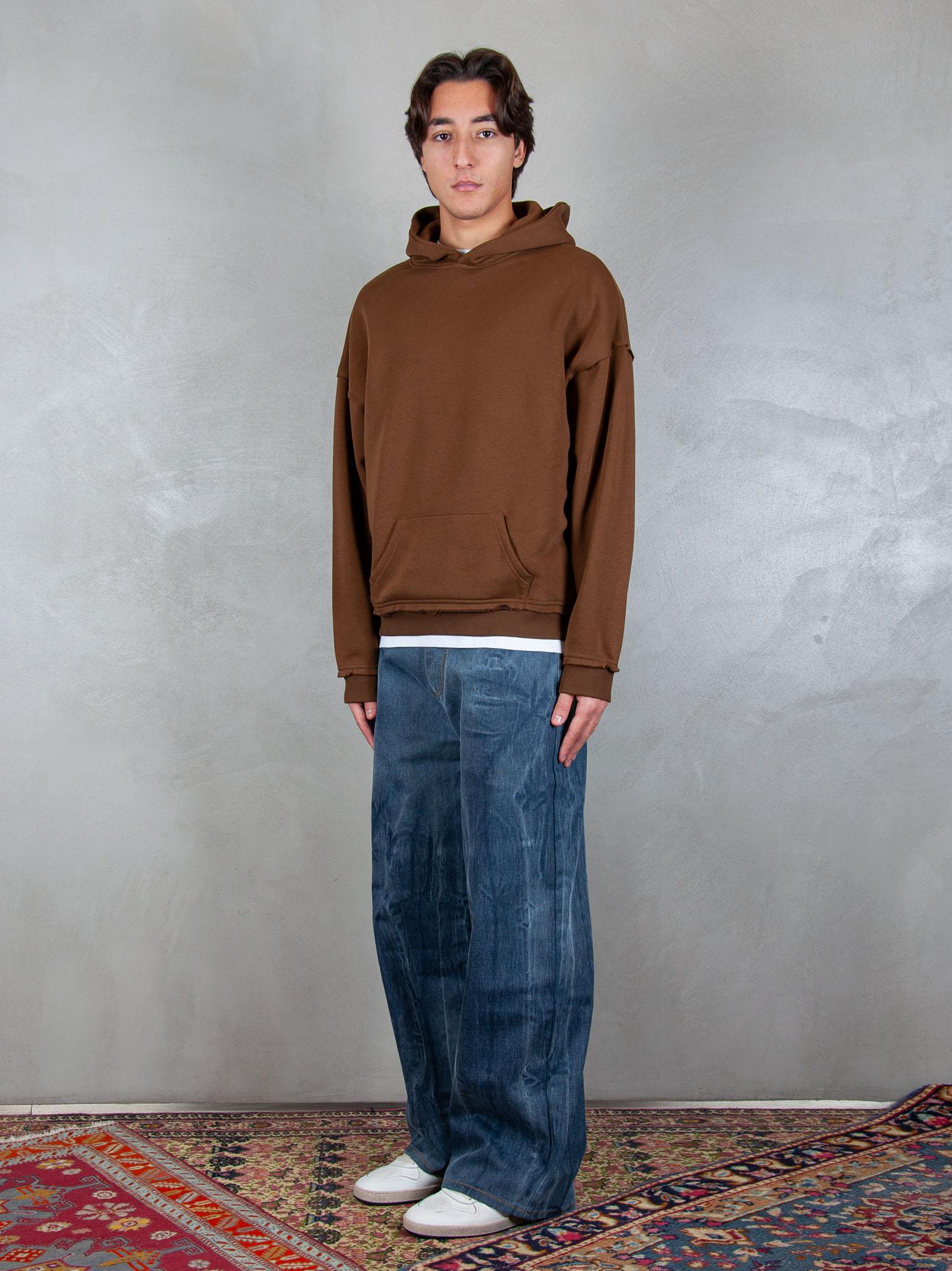 Hi Five Felpa UA Hoodie UA-CPC MARRONE Hi Five 