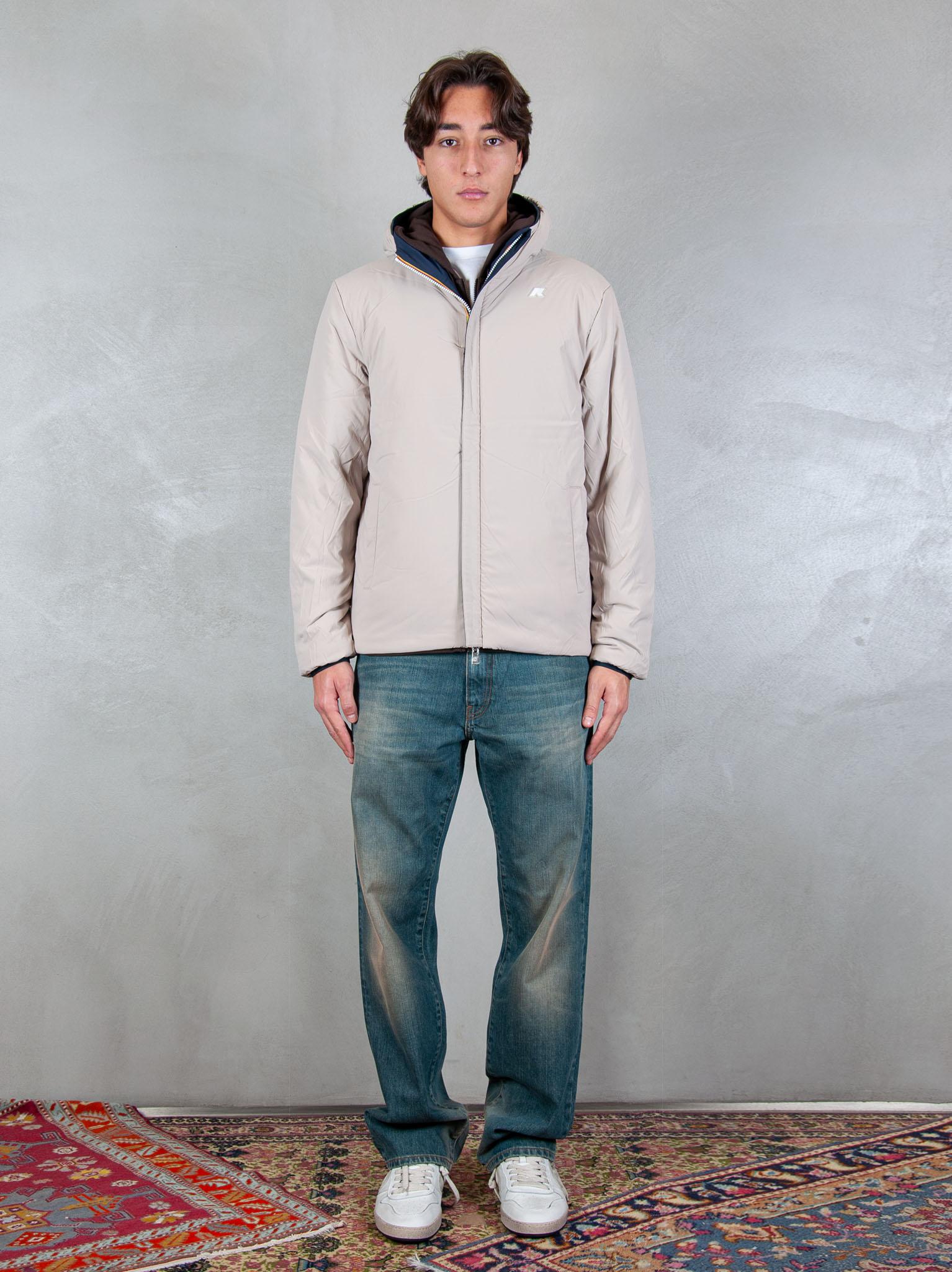 K-Way Giubbotto Jack Warm Reversible K6128VW BBC K-Way 