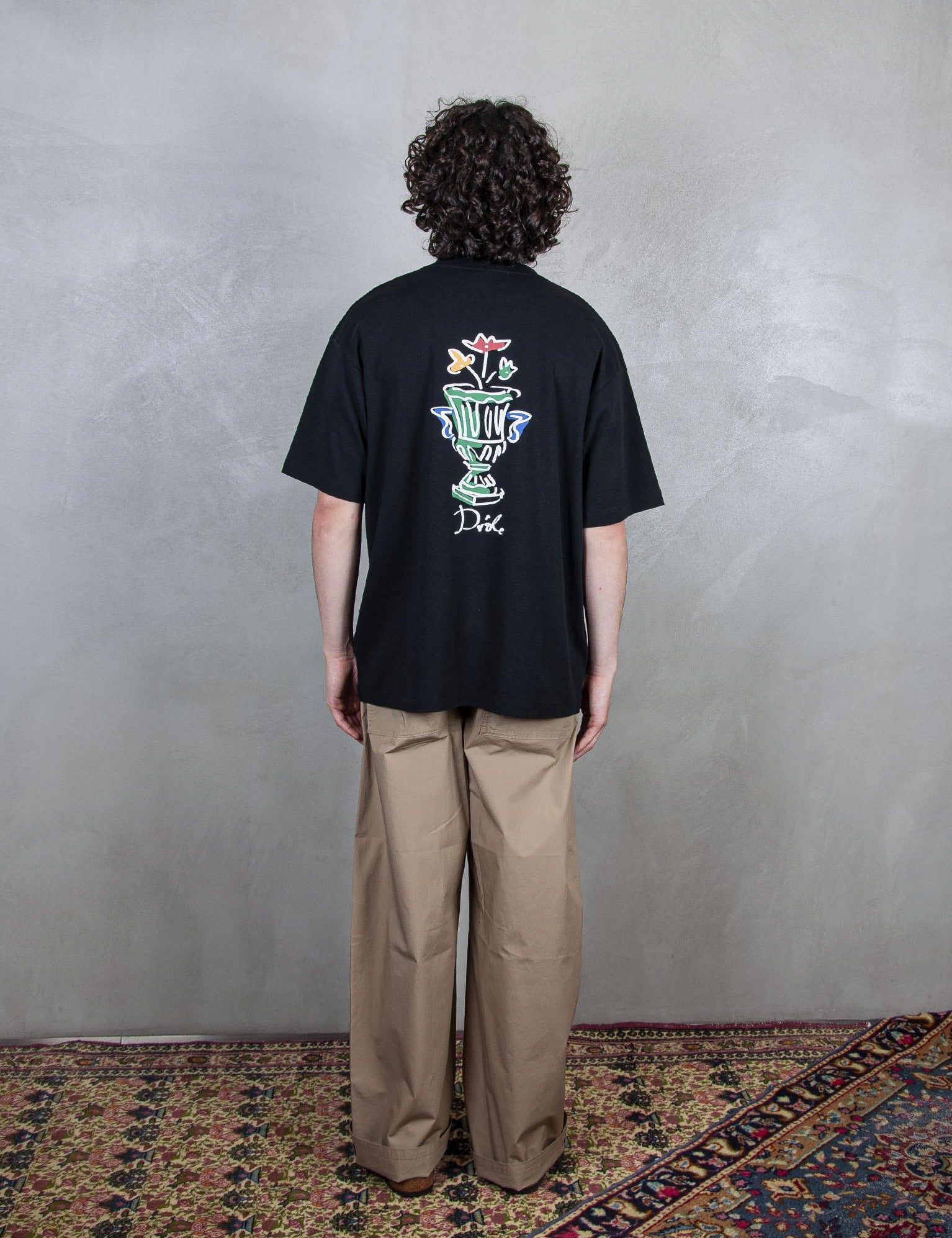 Le T-Shirt Vase TS225-CO002 BL Drôle De Monsieur 