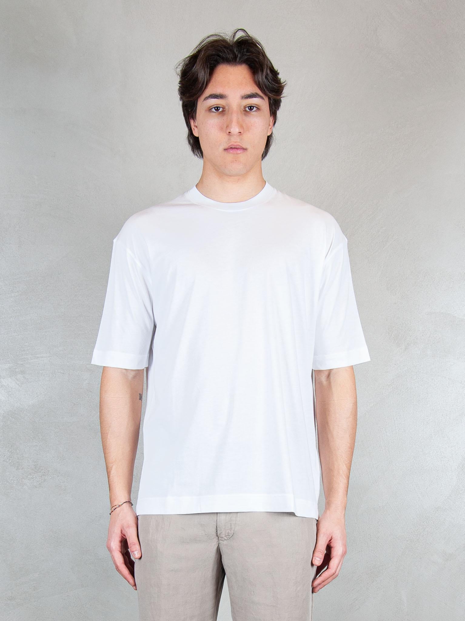 Raphael1966 Tshirt Basic Cotone Pima DK17106 BIANCO Raphael - Dkt 