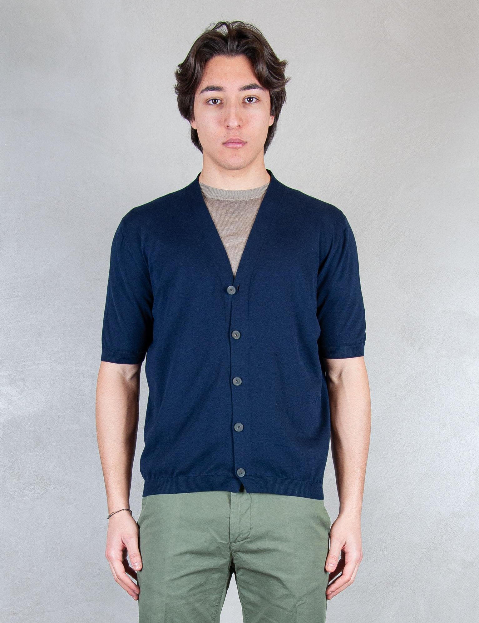 >Cardigan Mezza Manica LG1333 90 Luigi Gentile 