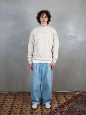Le Sweatshirt Slogan Classique SW148-CO127 MT Drôle De Monsieur 