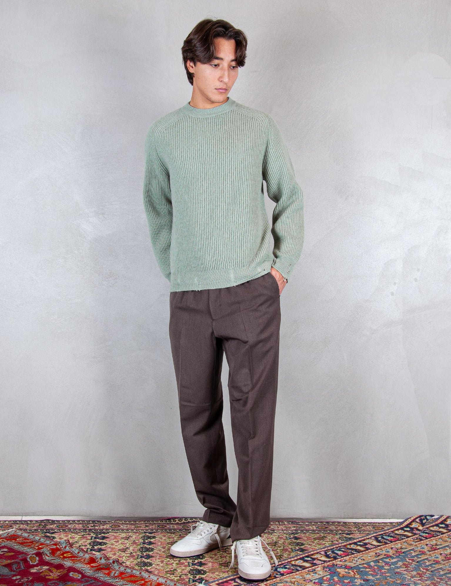 >Maglia girocollo costa inglese FU18 21 Atomo Factory 