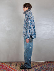 Acupuncture Camicia <BR/>Hyper Acid Shirt HYPER ACID SHIRT BLUE GRID Acupuncture 