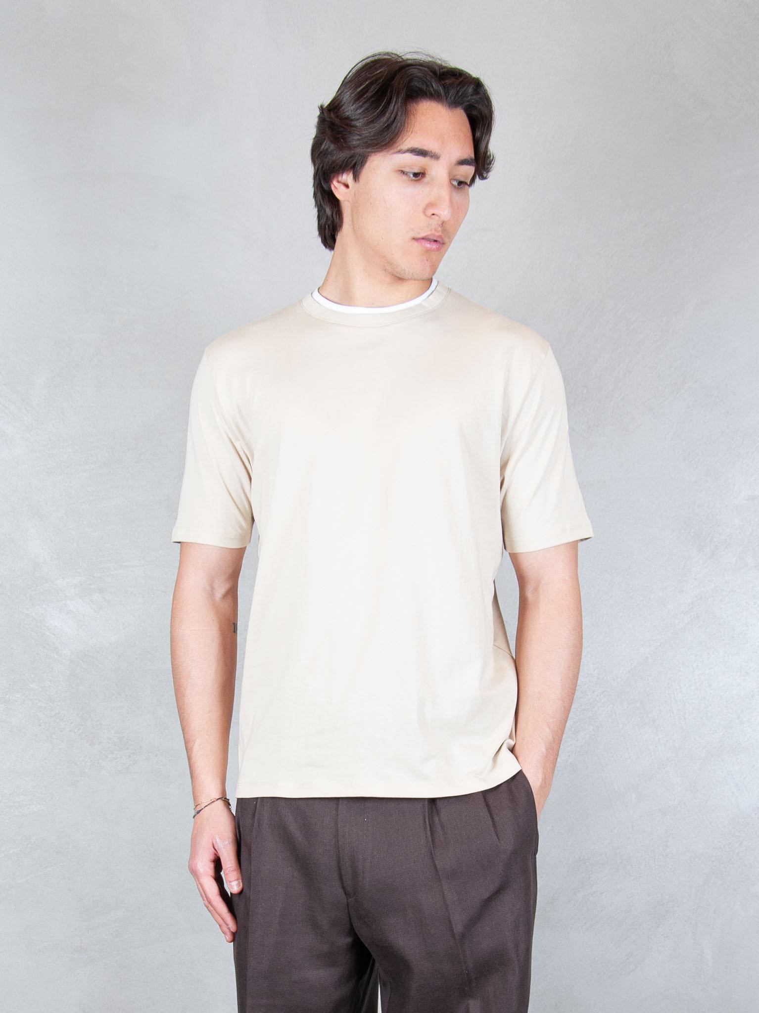 Seinse Tshirt Doppio Collo TE3215 BEIGE Seinse 