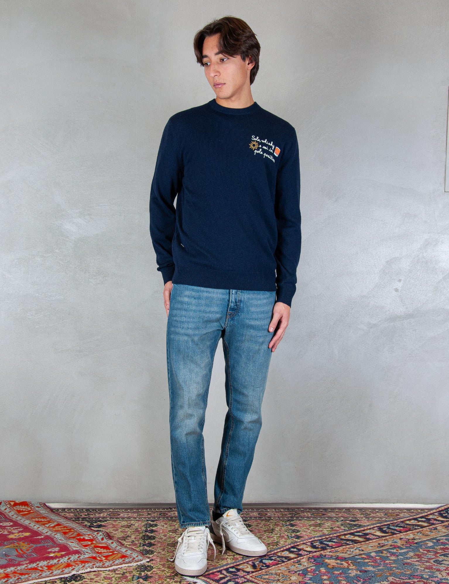 >Heron embroyed wool HER0024 03392I MC2 St Barth 