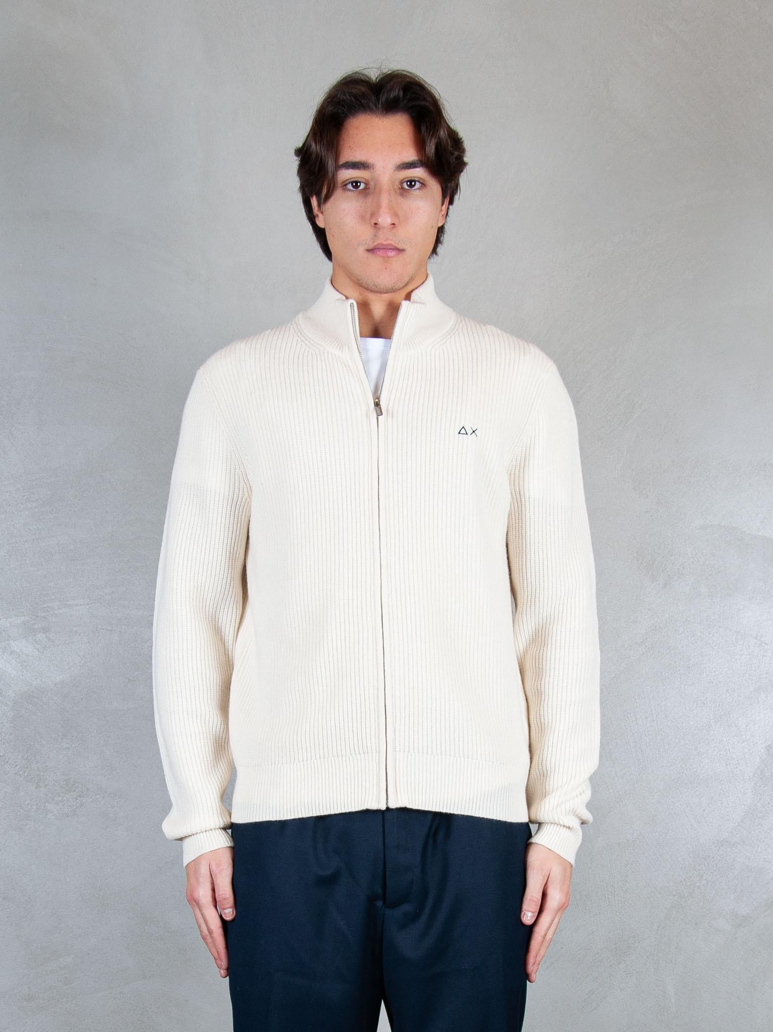 Sun68 Maglia Giubbotto Zip Costa Inglese K45135 31 Sun68 