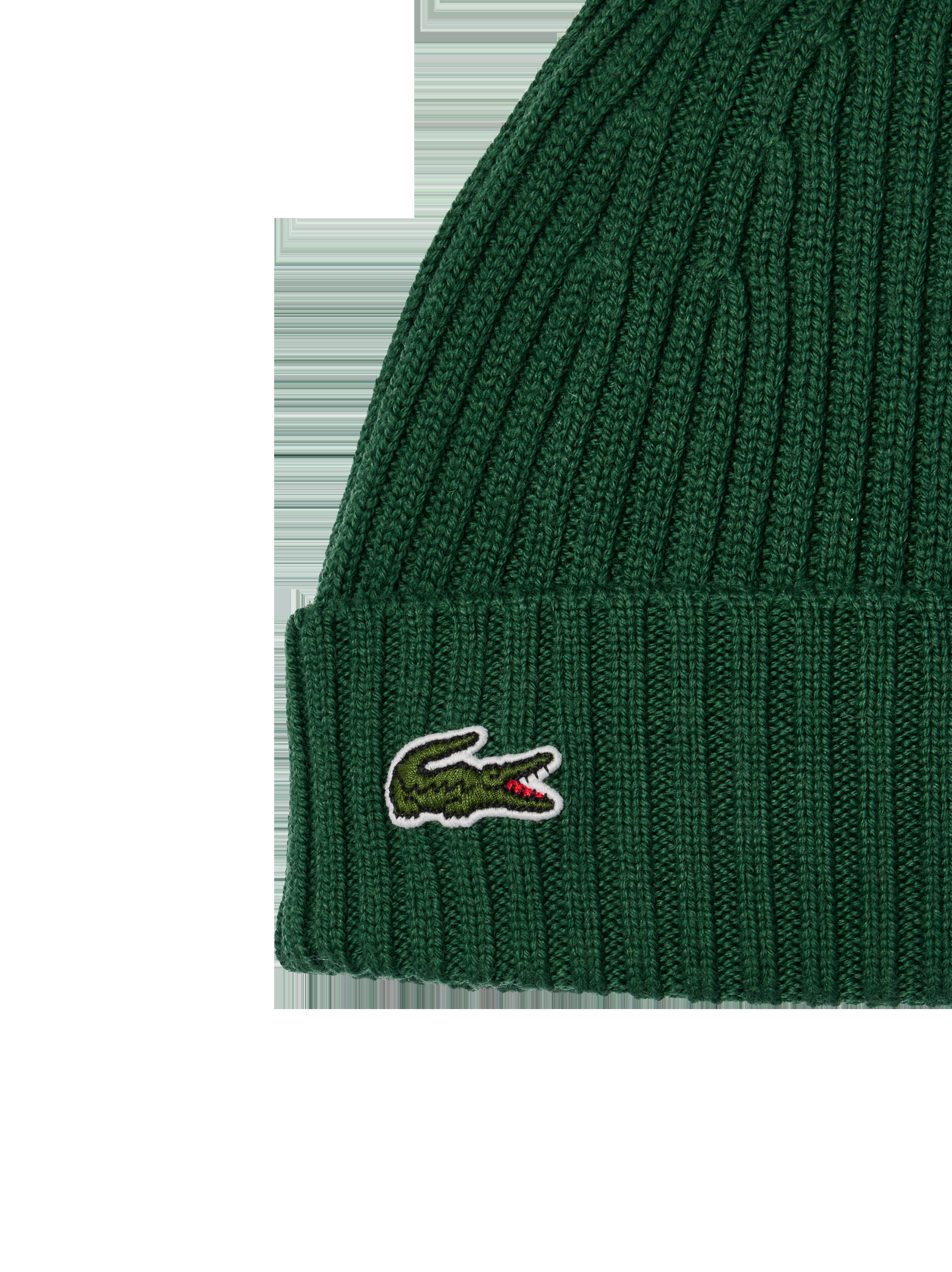 Berretto in maglia a costine RB0001 132 Lacoste 