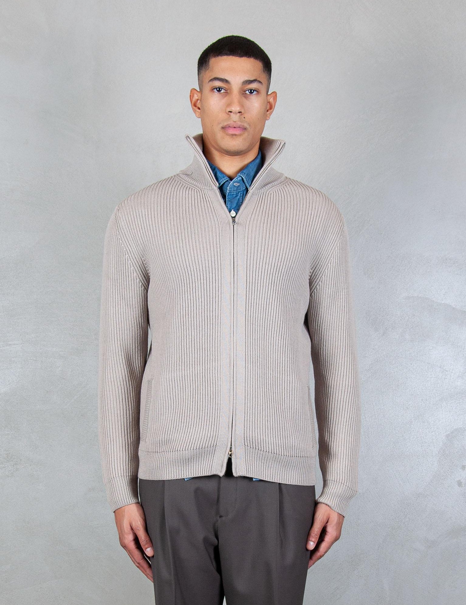 >Giubbotto Zip LG1185 10 Luigi Gentile 