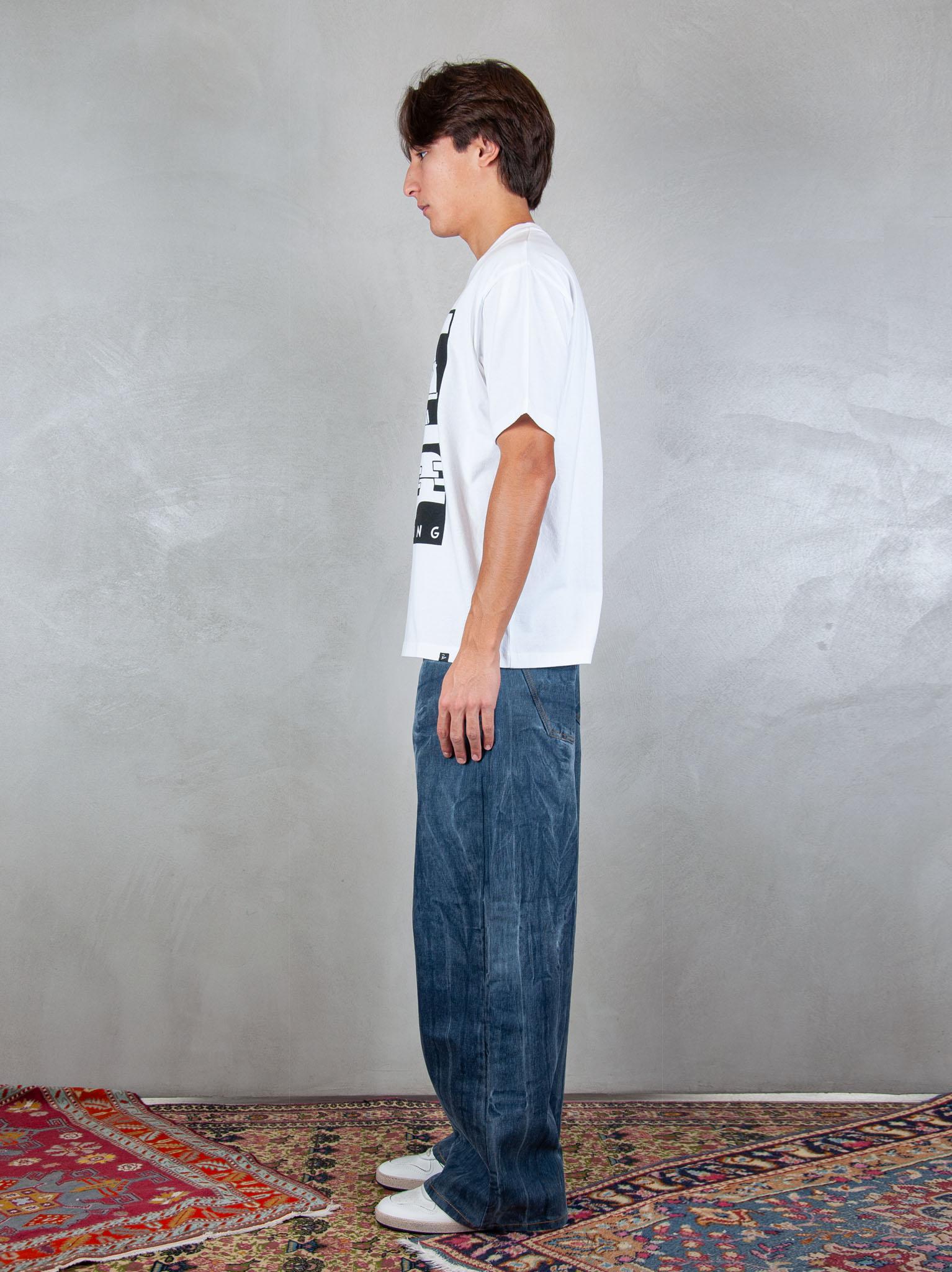 Parra T-shirt Our House tee 54200 WHITE Parra 