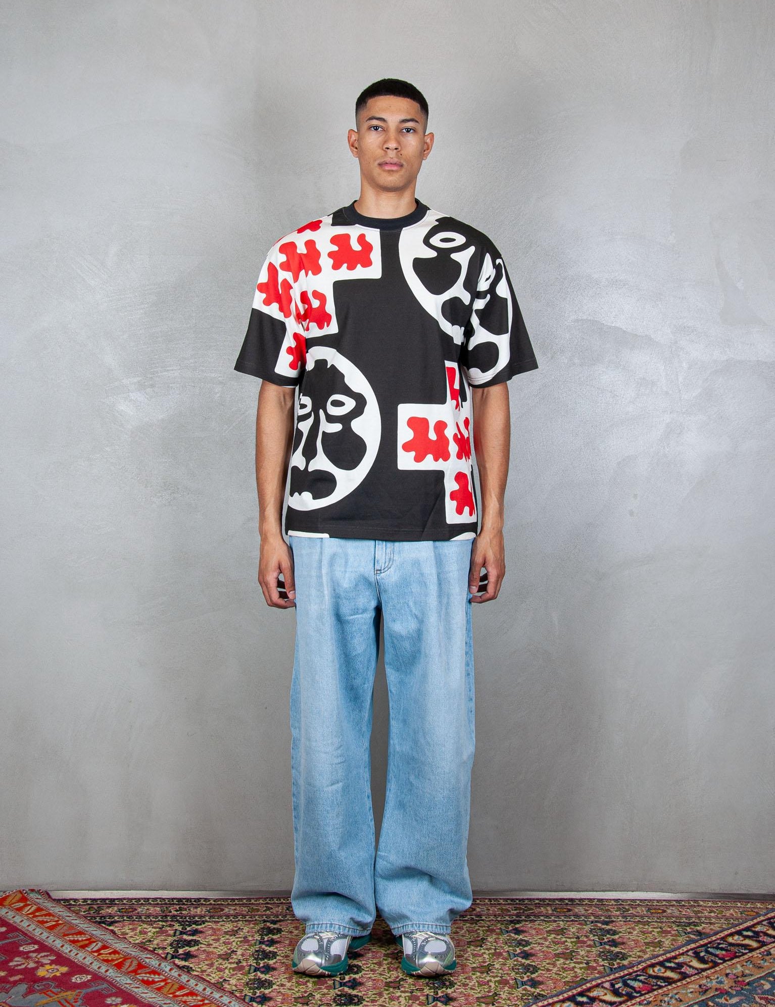 >Cross Head tee 13TS006 BLACK TTT 