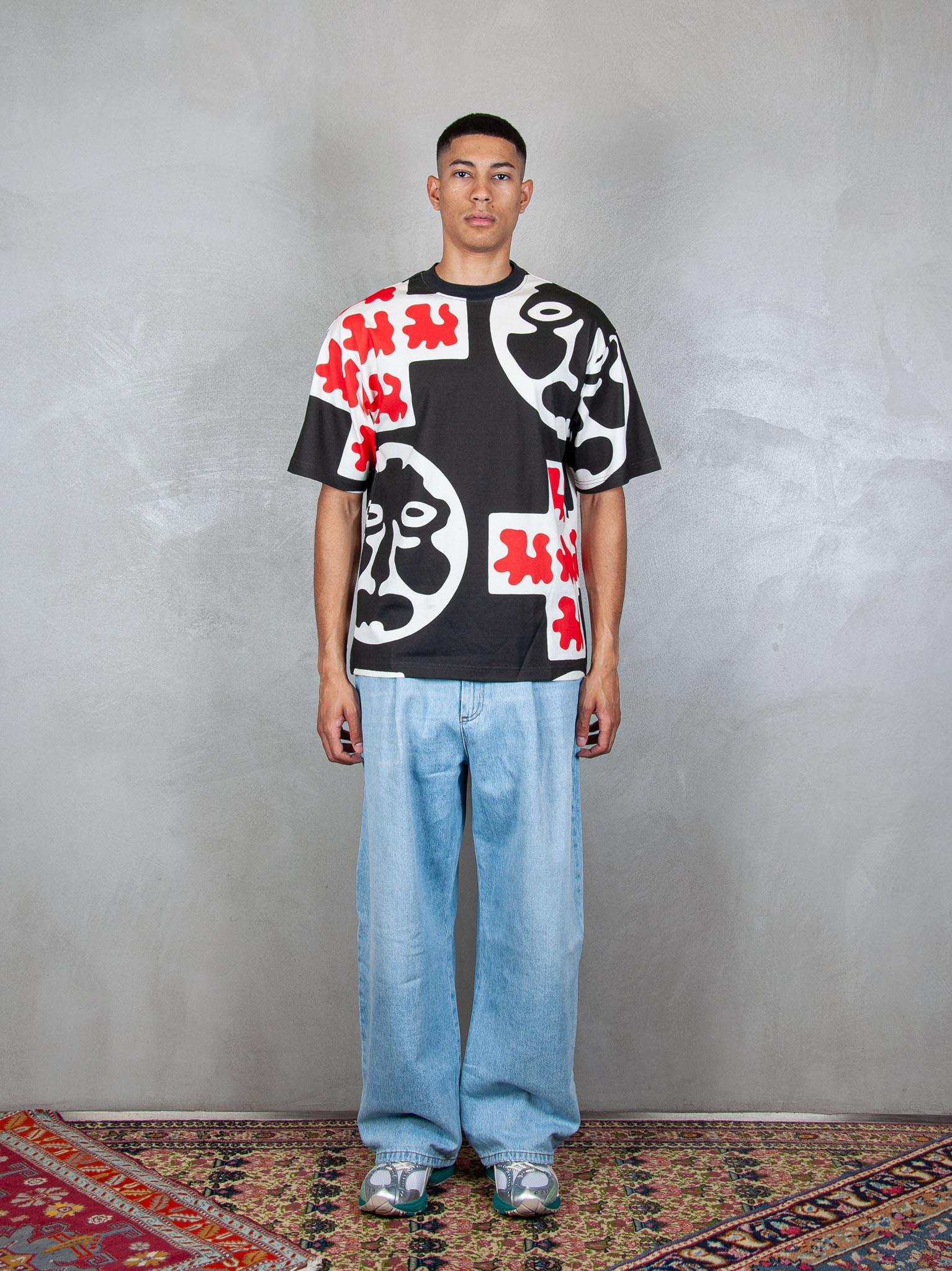 TTT T-Shirt Cross Head tee 13TS006 BLACK TTT 