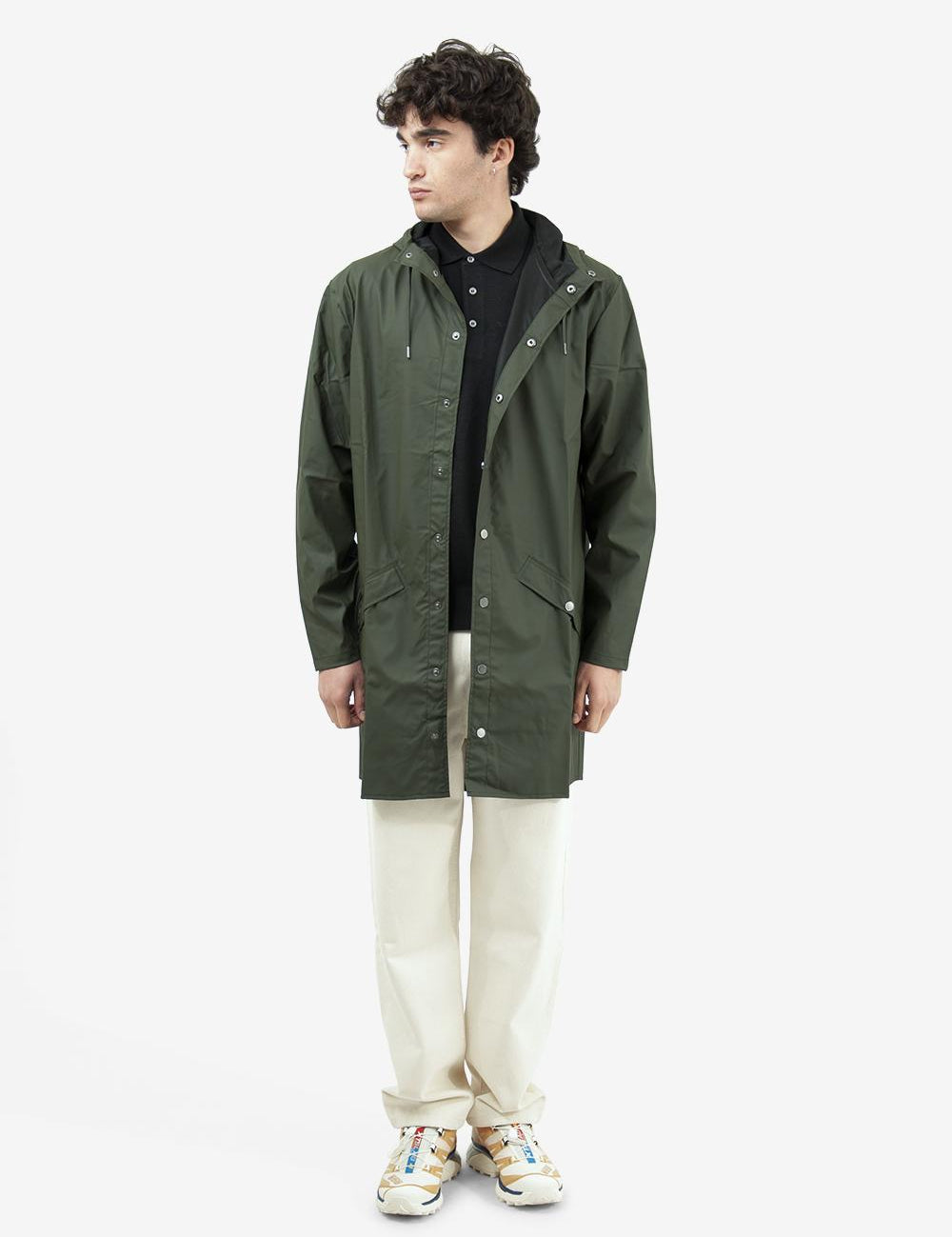 >Long Jacket LONG JACKET GREEN Rains 