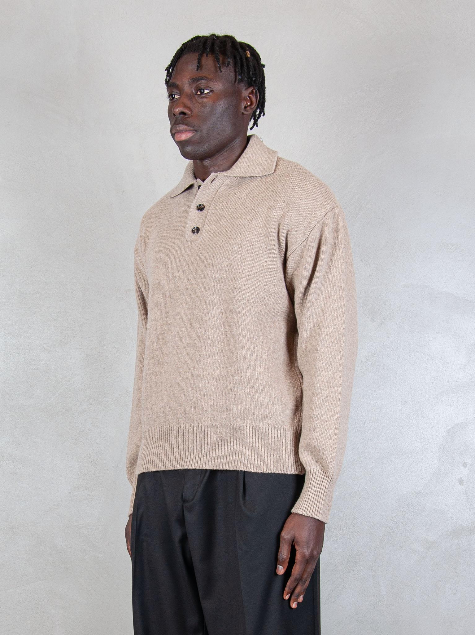 Hi Five Maglia Hongdae Polo HONGDAE POLO BEIGE Hi Five 