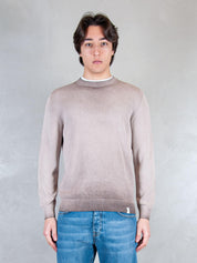 Luigi Gentile Maglia <BR/>Girocollo Lavato LG1353 15 Luigi Gentile 