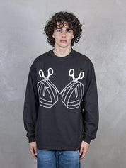 TTT T-Shirt <BR/>Mobius Band Ls 12LS003 BLACK TTT 