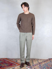 Seinse Pantaloni <BR/>Coulisse Lino PSE1527 MILITARE Seinse 