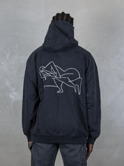 Sleep Now Hooded Sweatshirt 53231 BLACK Parra 