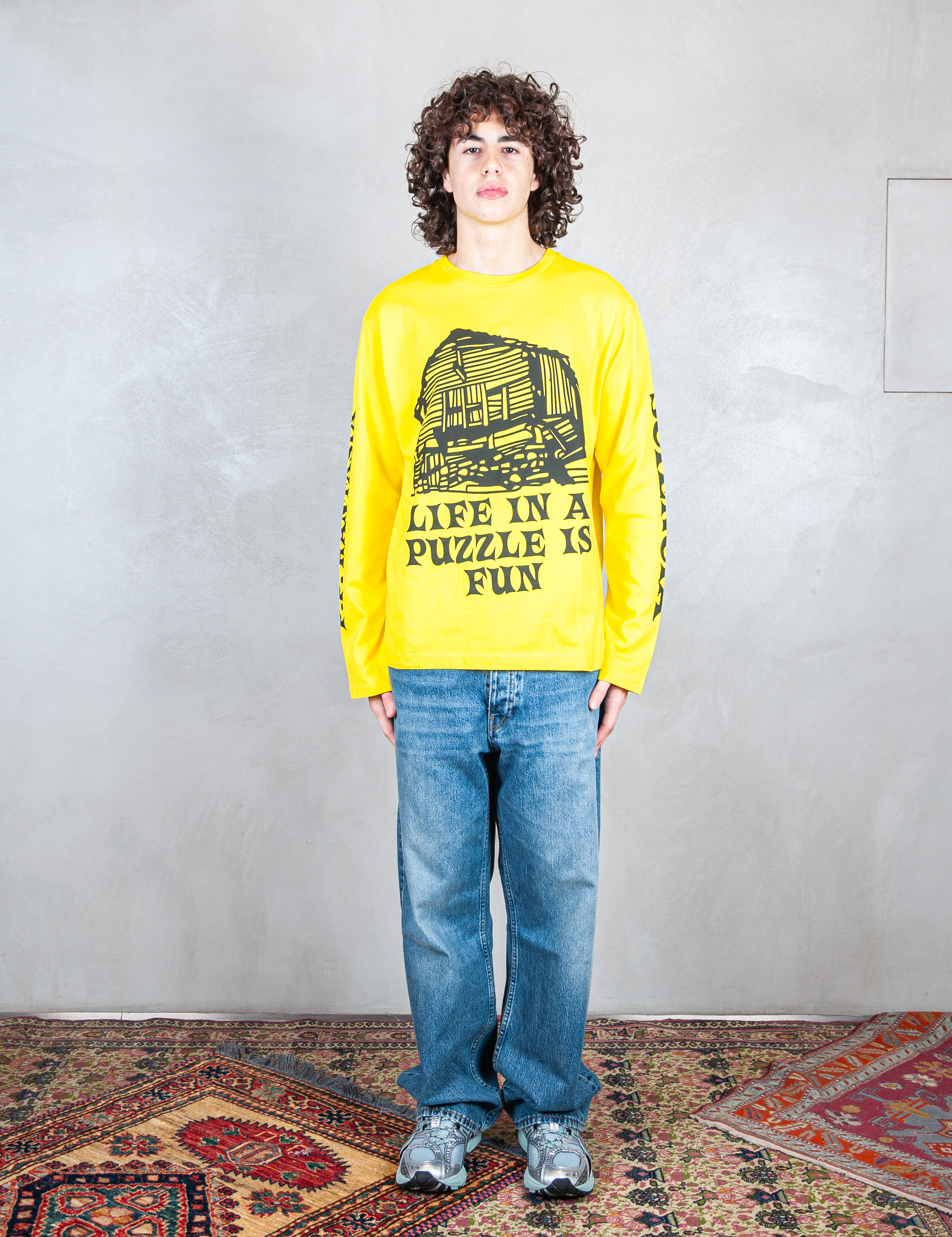 >Phantasia Sciencia LS Tee PHANTASIA SCIENCIA EMPIRE YELLOW Public Possession 