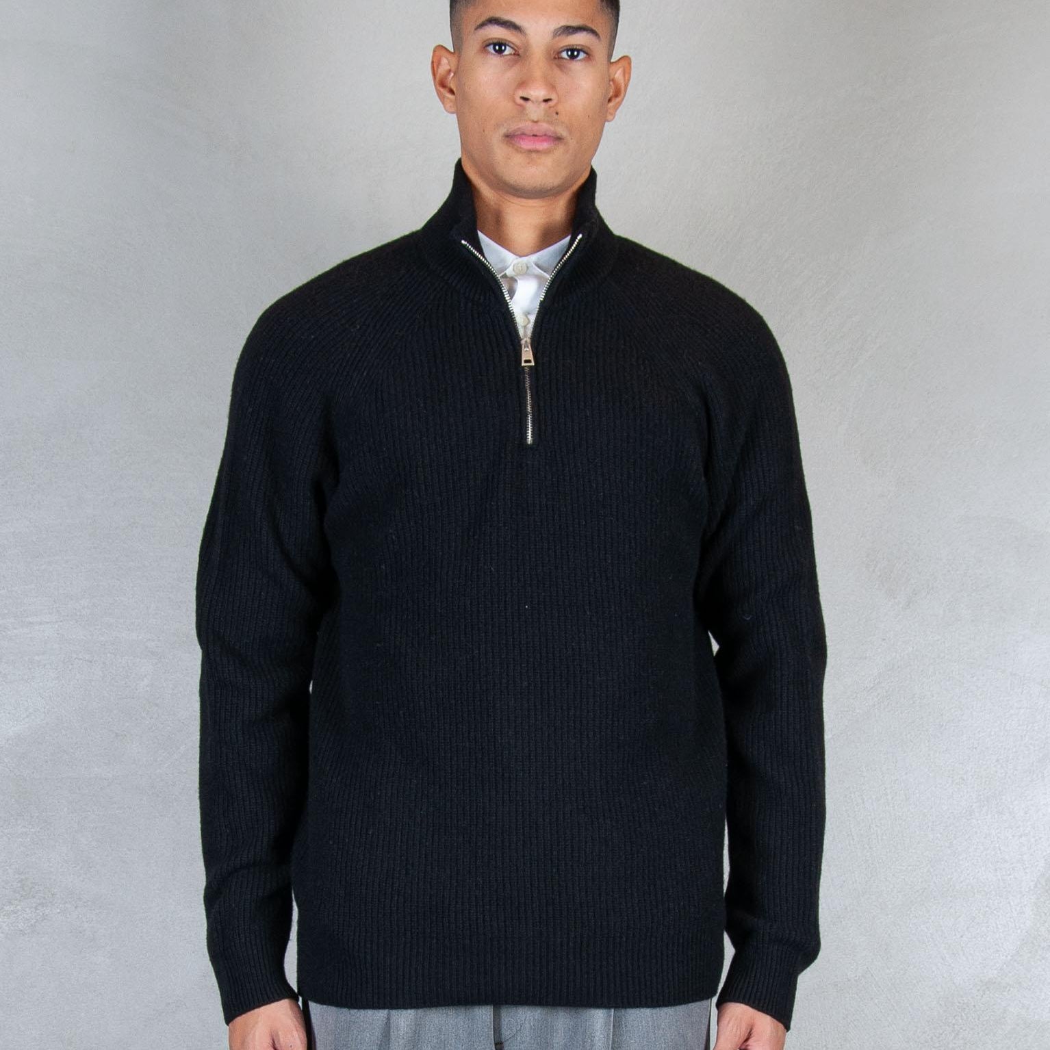 >Maglia half zip costa inglese DW24M070050 300 Diana Studio 