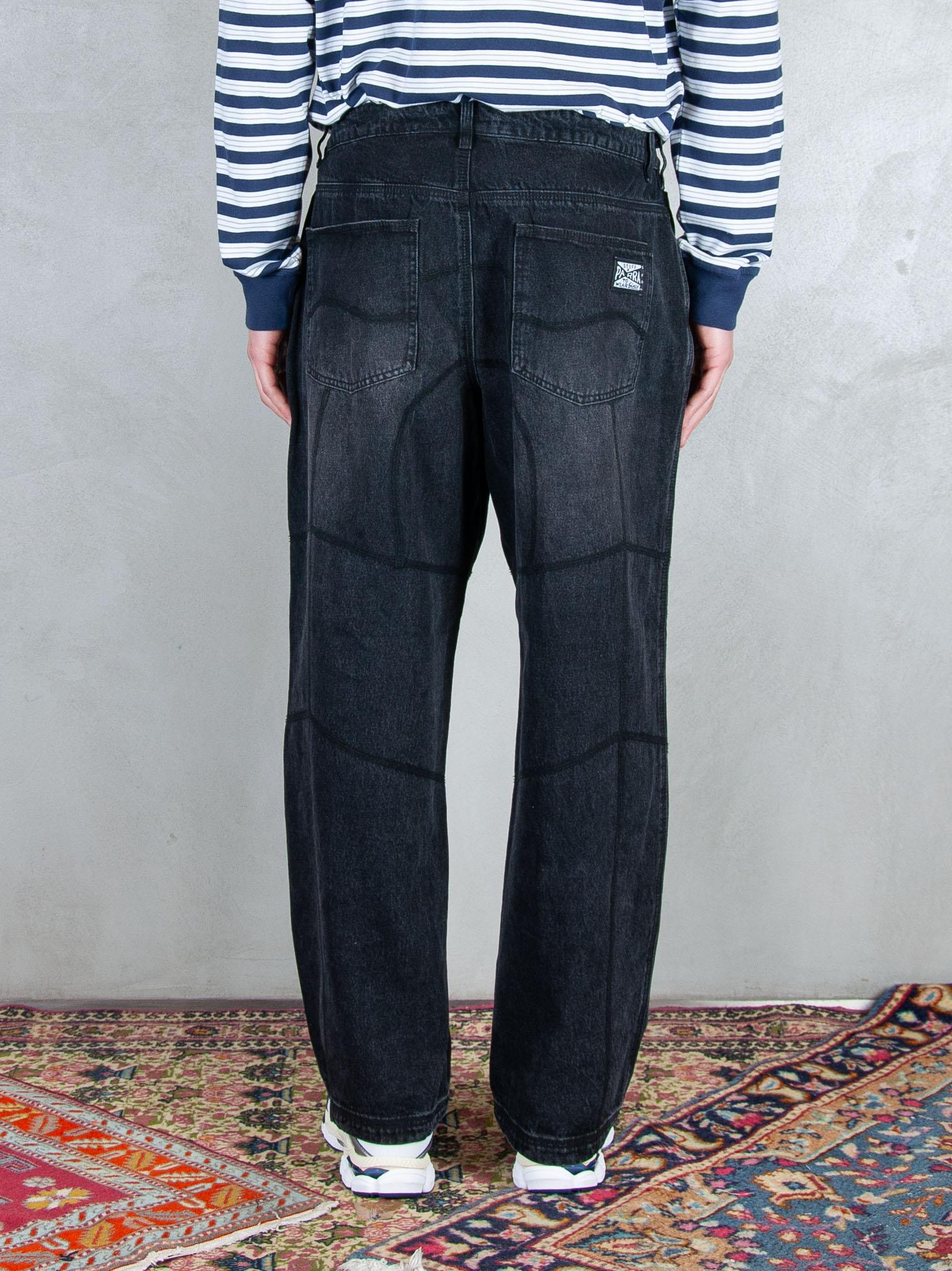 Parra Jeanst Moto stitcher 55180 BLACK Parra 