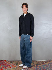 Woc felpa <BR/>Seattle cardigan SW026FL NERO WOC 