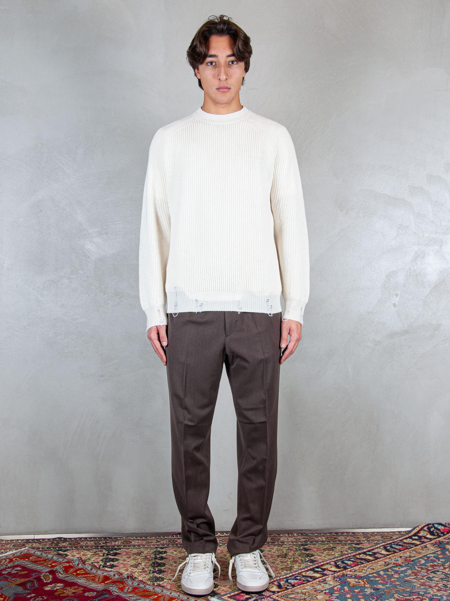 Maglia girocollo costa inglese FU18 02 Atom Factory 