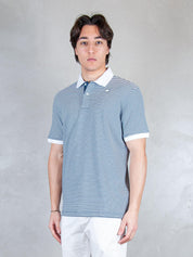 K-Way Polo  <BR/>Vic millerighe yarn dyed piquè K2145DW CO6 K-Way 