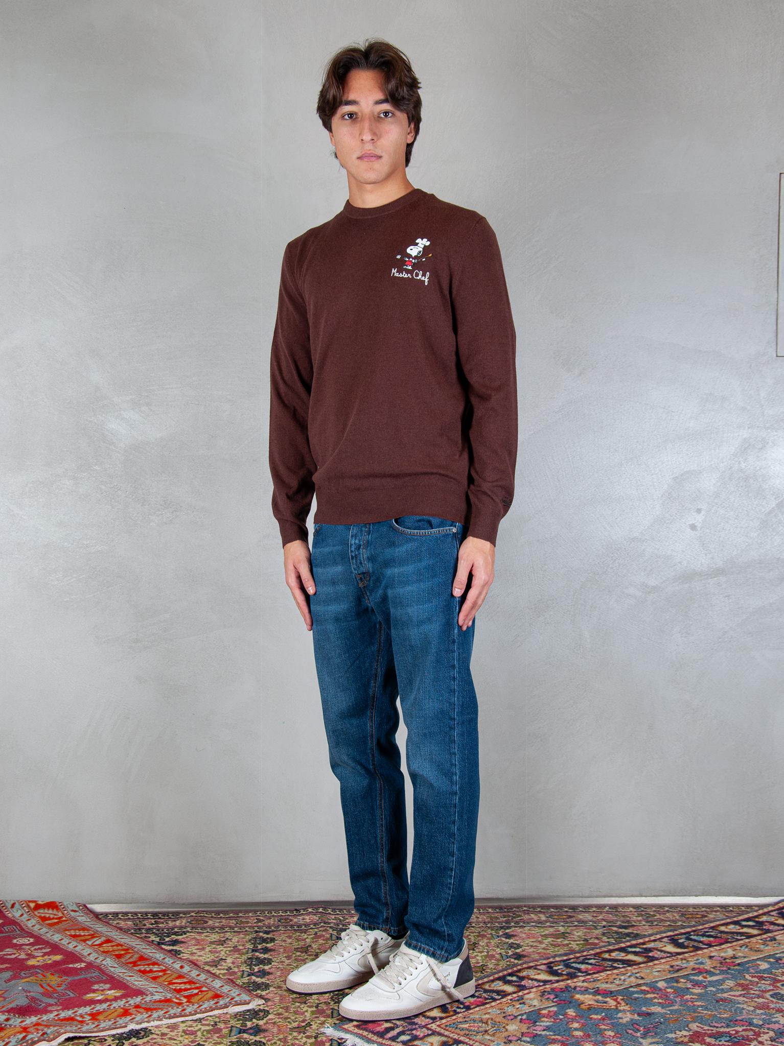 MC2 Saint Barth maglia Heron embroyed wool HER0024 03102I MC2 St Barth 