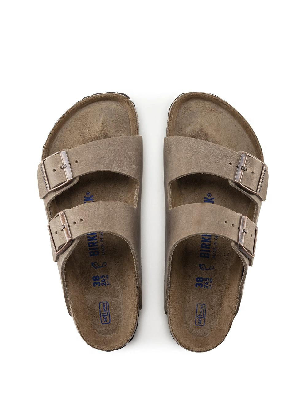 Birkenstock Arizona Oiled Leather ARIZONA-OLIED LTHR TABACCO BRWN Birkenstock 