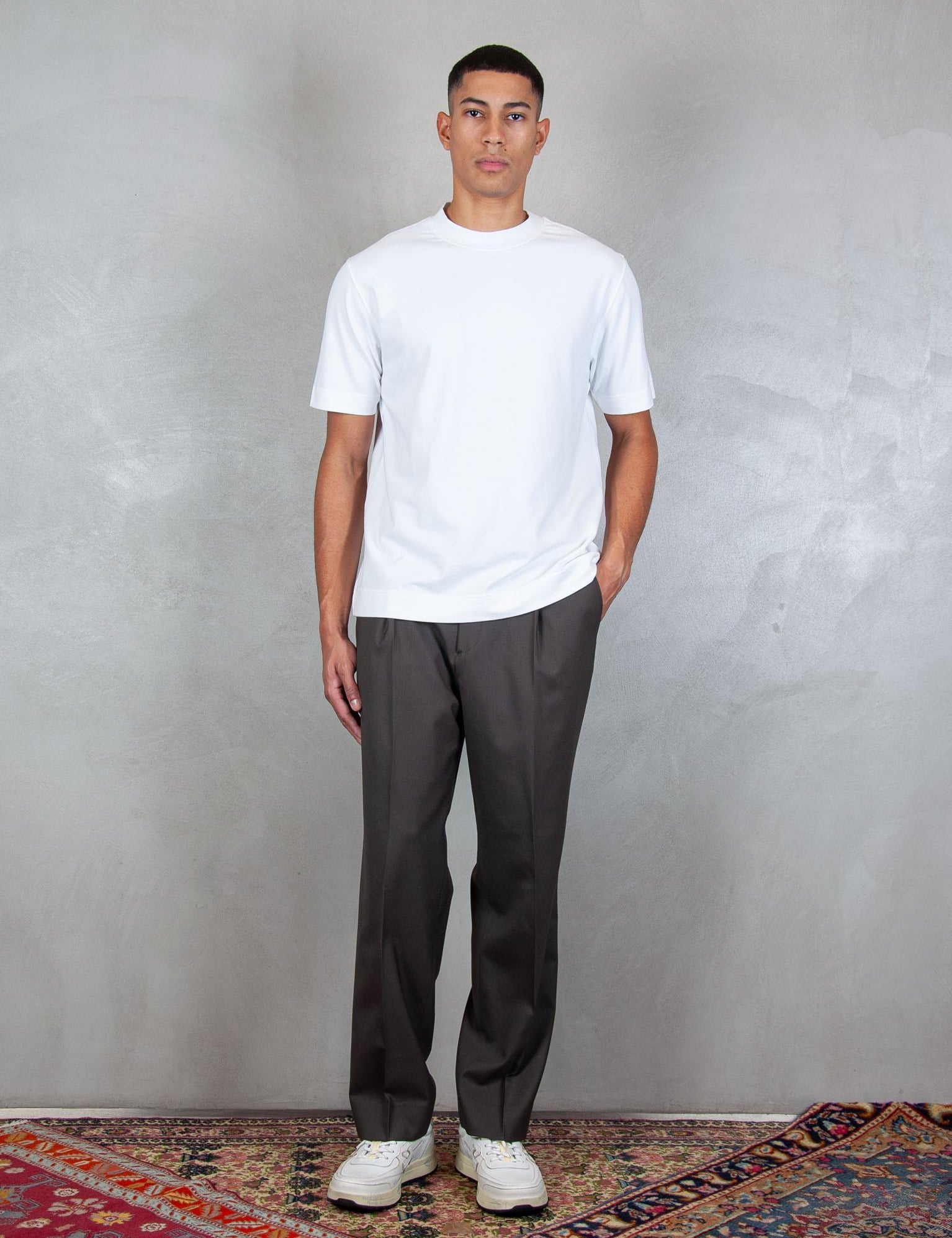 >T-shirt regular CN4952 BIANCO OTT Circolo 