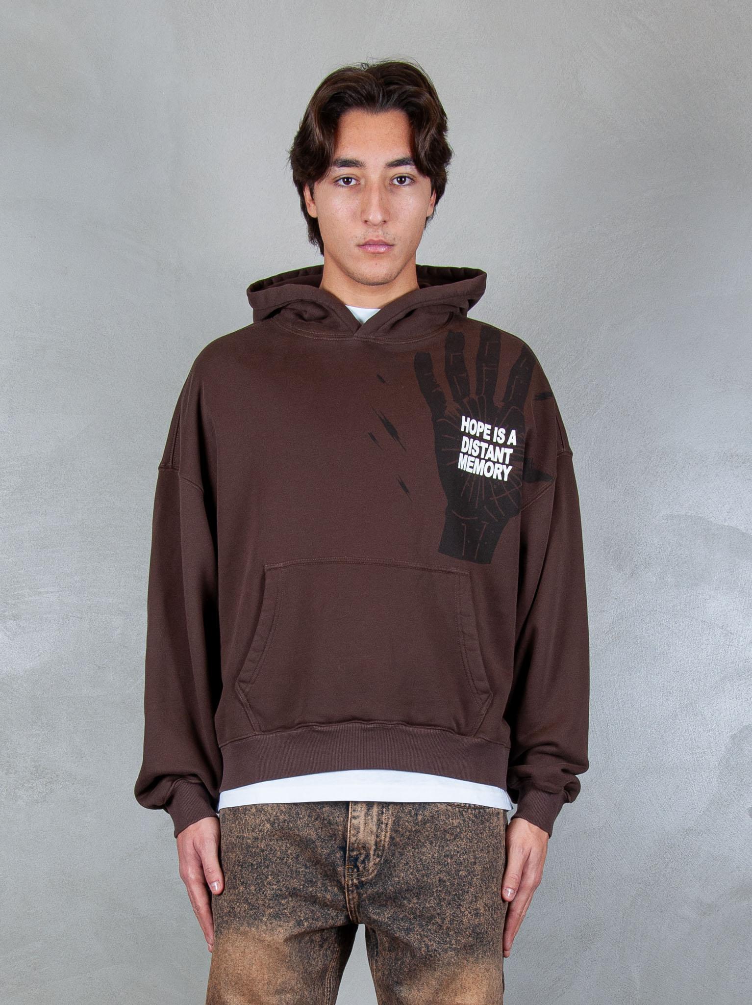 Acupuncuture Felpa Hope Hoodie HOPE HOODIE COFFEE QUARTZ Acupuncture 