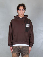 Acupuncuture Felpa <BR/>Hope Hoodie HOPE HOODIE COFFEE QUARTZ Acupuncture 
