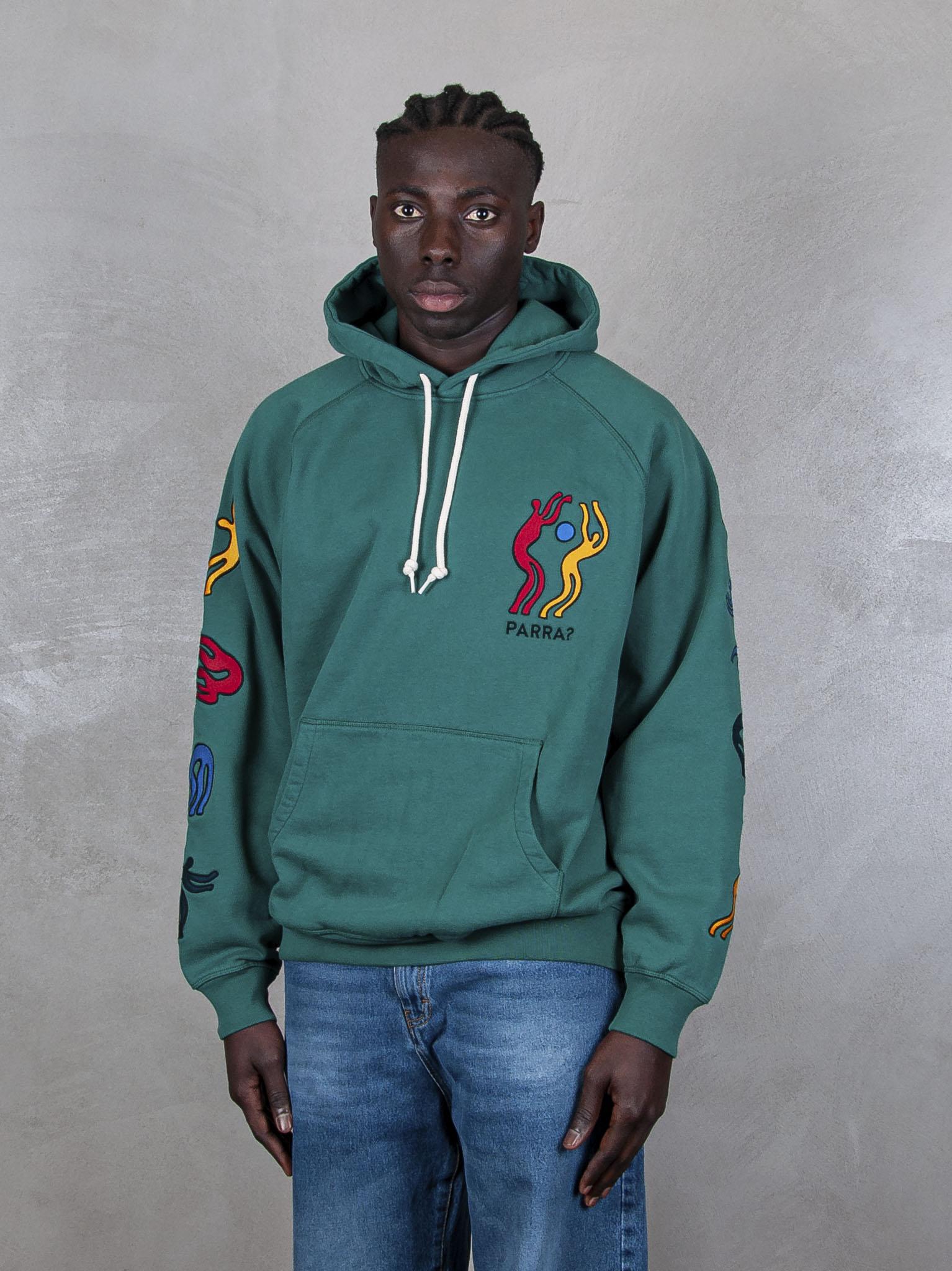 La Chambre Nuit Hooded 53115 WASHED GREEN Parra 