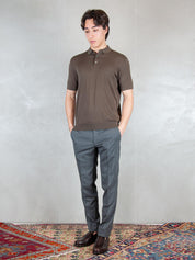 Raphael1966 Maglia <BR/>Polo Cotone Egiziano DK17037 MORO Raphael - Dkt 